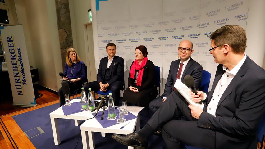 Kandidaten stehen Rede und Antwort: Dreikampf zur Nürnberger OB-Wahl