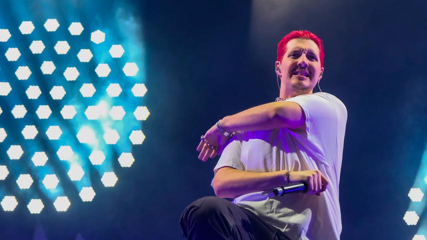 Gute Vibes und satte Beats: Rapper RIN lässt die Arena tanzen
