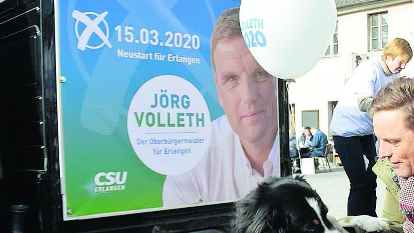Jörg Volleth will Oberbürgermeister von Erlangen werden