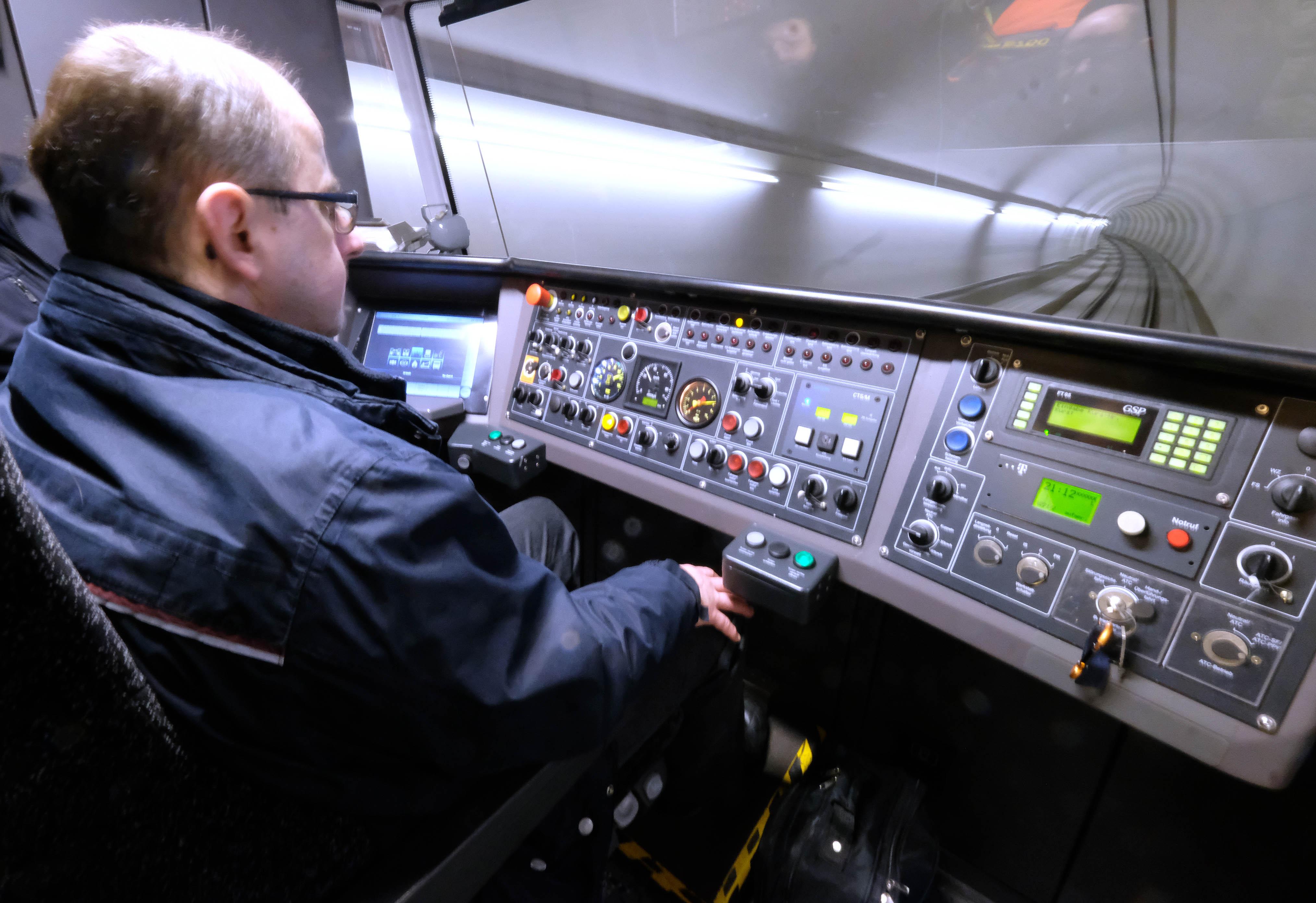 Testfahrten auf der U 3