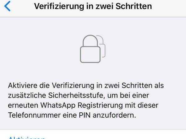 Nur häkchen whatsapp einstellen ein Whatsapp nur