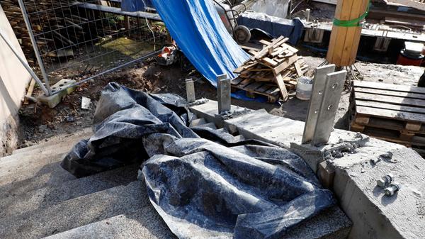 Die Arbeiten an den Kellern sind umfangreich und aufwändig