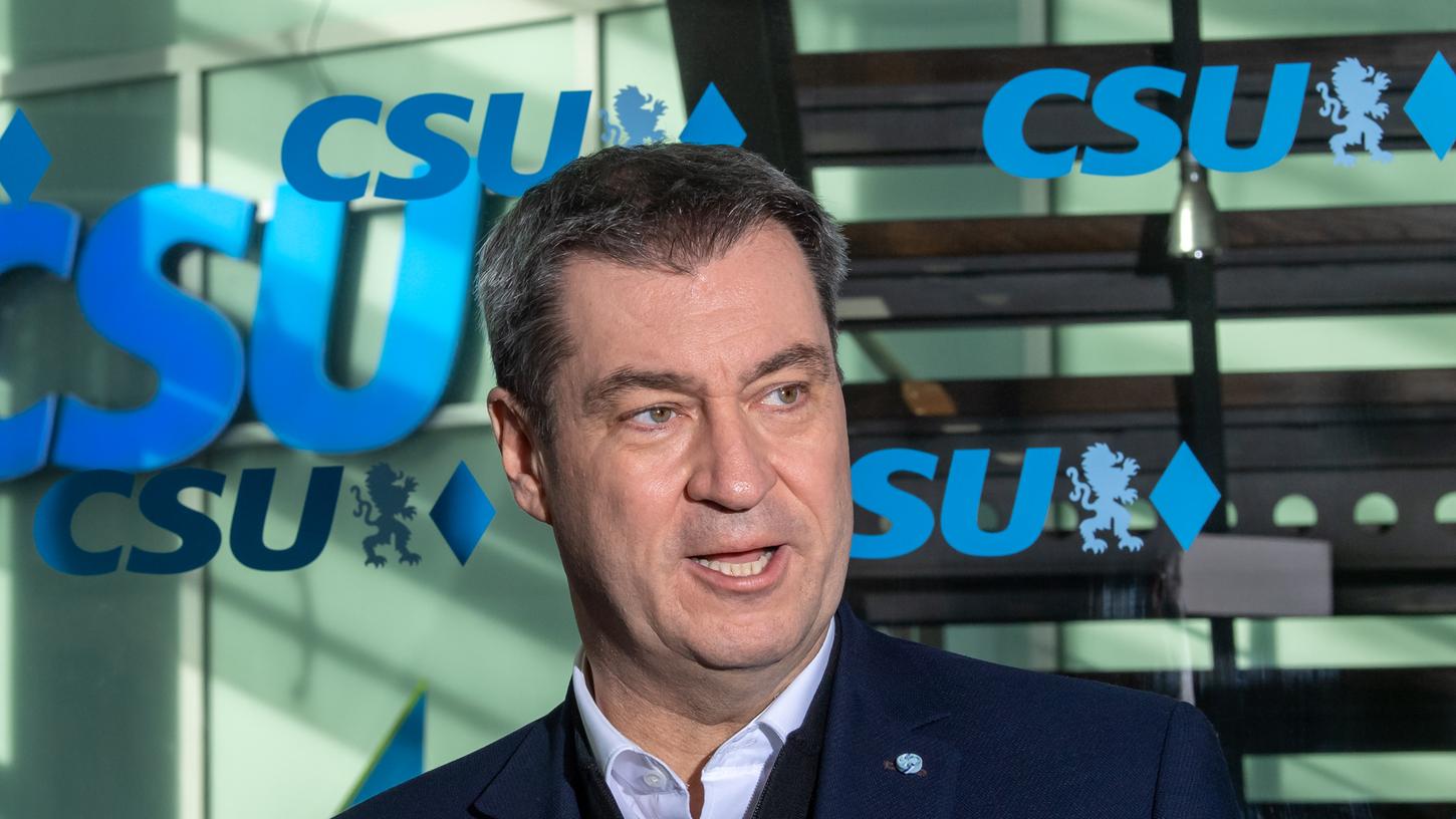 CSU-Chef Markus Söder hält bei der Suche des neuen Parteivorsitzende der CDU die Variante, wie die SPD ihre Vorsitzenden gewählt hat, für keine gute Idee.
