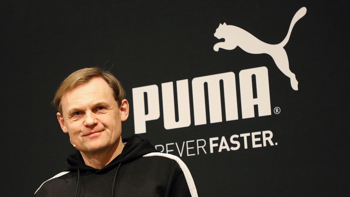 Puma-Chef Björn Gulden hat Erfolg mit seiner Strategie, wieder vermehrt auf die Ausrüstung von Sportlern zu setzten.