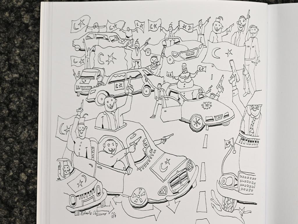 Rassistisches Malbuch Bei Afd Veranstaltung Staatsschutz Ermittelt Politik Nordbayern De