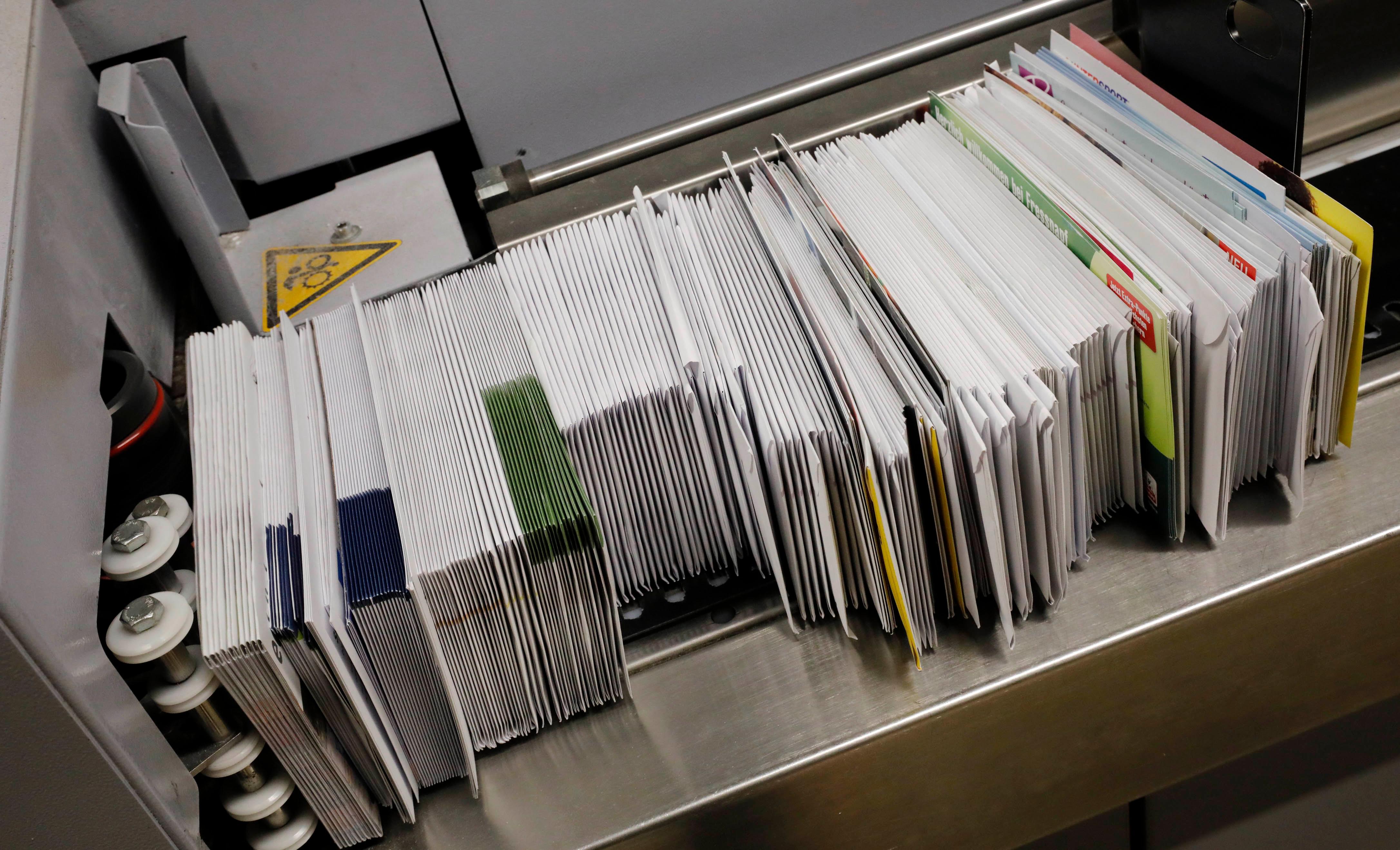 Fein sortiert und fertig zum Abtransport.