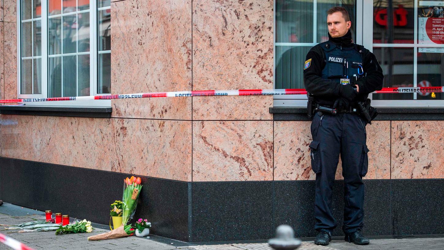 Am Heumarkt in der Hanauer Innenstadt ereignete sich die grausame Bluttat.