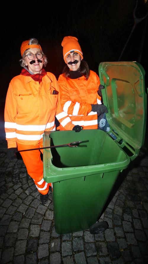 Metzger, Bären, Müllabfuhr: Alle Bilder vom Unsinnigen Donnerstag in Spalt