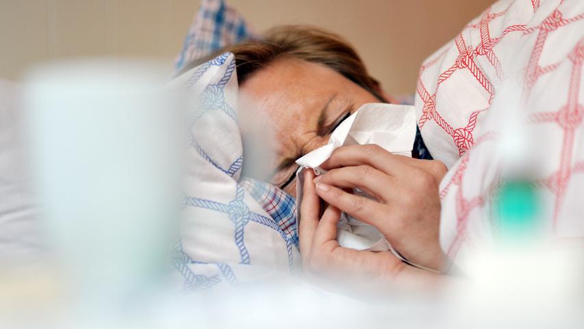 Nur 519 Personen haben sich in der Grippesaison mit der Grippe infiziert - ein Novum seit Beginn der Grippeüberwachung.
