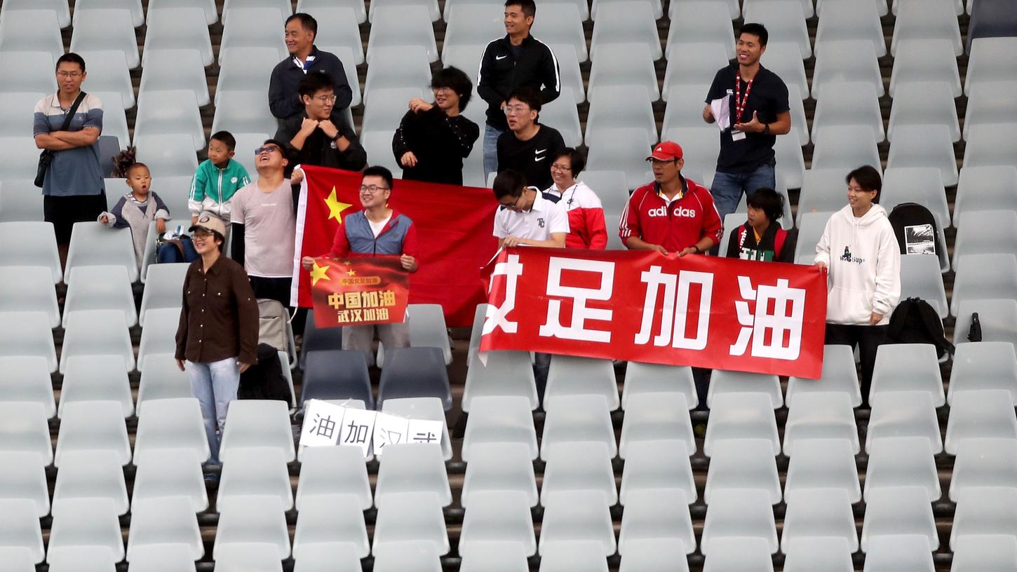 Wegen des Coronavirus steht der chinesische Fußball erst einmal still.