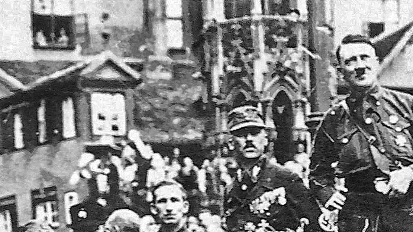 Jubel für den Hass: Wie Hitlers Truppen in Franken Fuß fassten