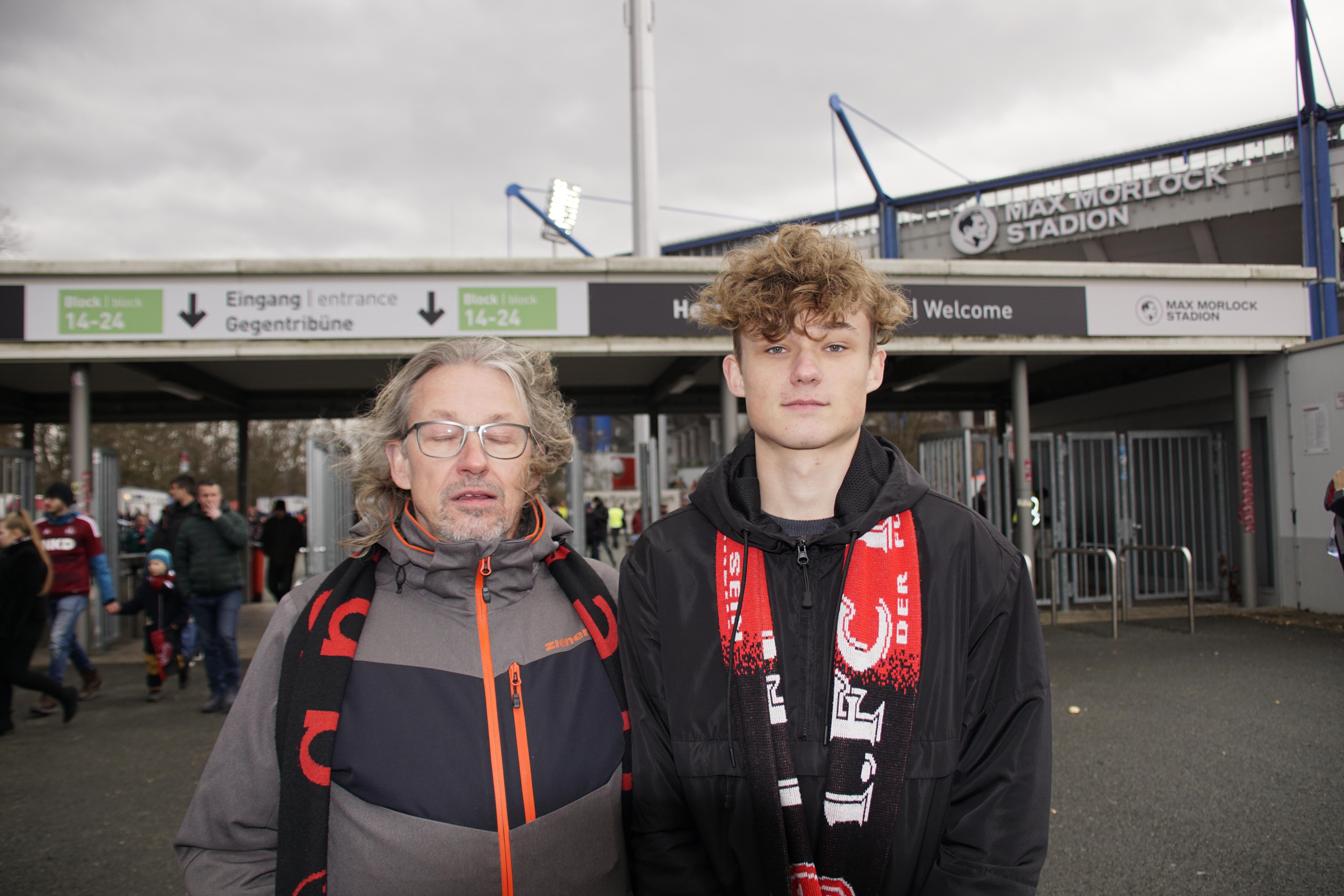 Helmut meinte nach der Begegnung: "Wir haben es nicht so schlecht gespielt." Er fügte aber noch an, dass er sich das Spiel noch einmal im Fernsehen ansehen möchte. Jonathan fand, dass der Club "am Anfang schlecht ins Spiel gefunden" hat, dann aber stärker wurde. Durch die Schiedsrichterentscheidung sei der FCN wieder aus dem Tritt gekommen. Die Mannschaft wurde wieder schlechter und war verunsichert.