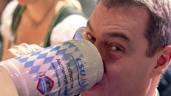 Austeilen gegen den politischen Gegner, das kann Söder wie nur wenige andere. Beim Politischen Aschermittwoch ist er in seinem Element, auch als Ministerpräsident.