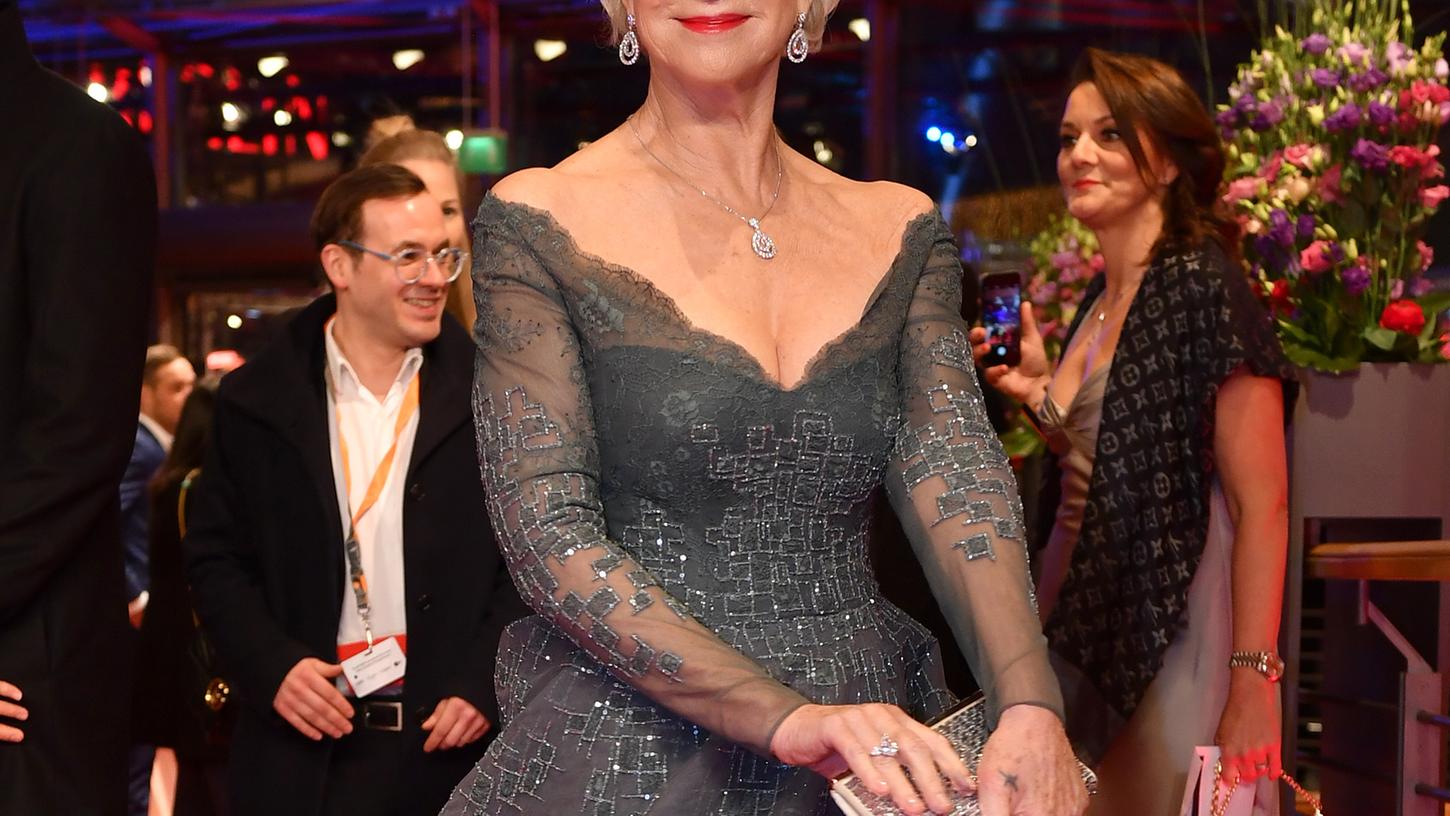Die britische Schauspielerin Helen Mirren war auch 2018 zu Gast auf der Berlinale. In diesem Jahr erhält sie den Goldenen Ehrenbären für ihr Lebenswerk.