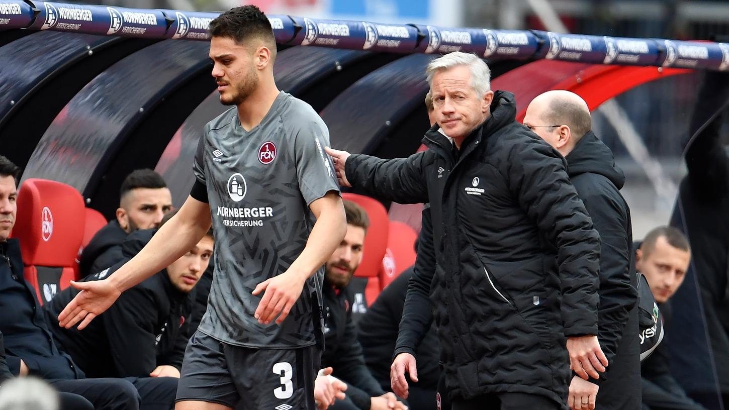Konstantinos Mavropanos wird dem FCN in Karlsruhe fehlen. Konstantinos Mavropanos wird dem FCN in Karlsruhe fehlen.