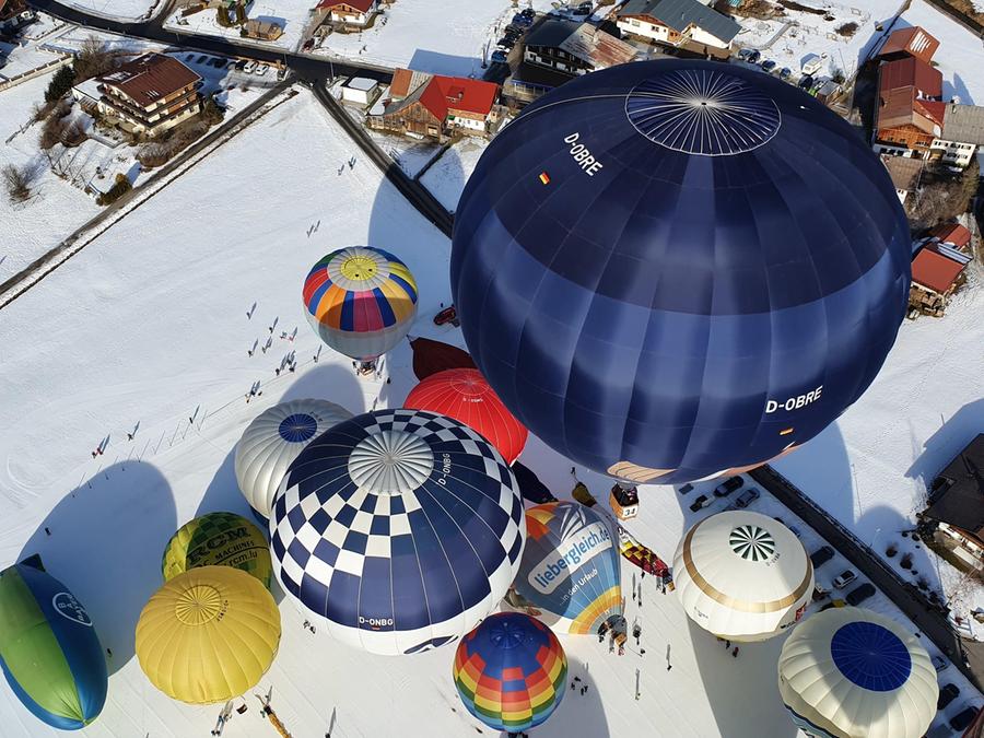 Heissluftballon Fahren Mit Alpenpanorama Region Nordbayern De