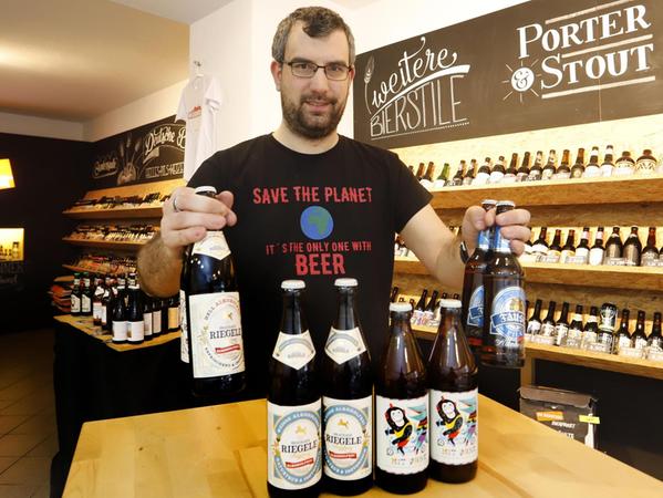 Alkoholfreies Bier wird immer beliebter, berichtet Steffen Rohnalter von der Bierothek in der Innenstadt.
