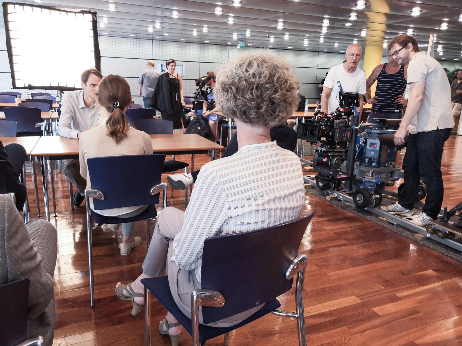 Auch in der Nürnberger Versicherung wurden Szenen von "Die Nacht gehört dir" gedreht.