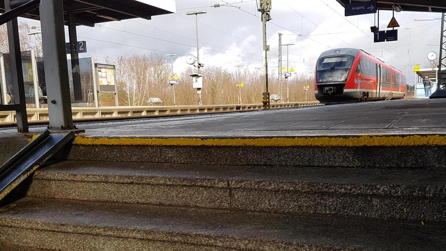 Bahnhof Gunzenhausen: Die Bahn ist gefordert