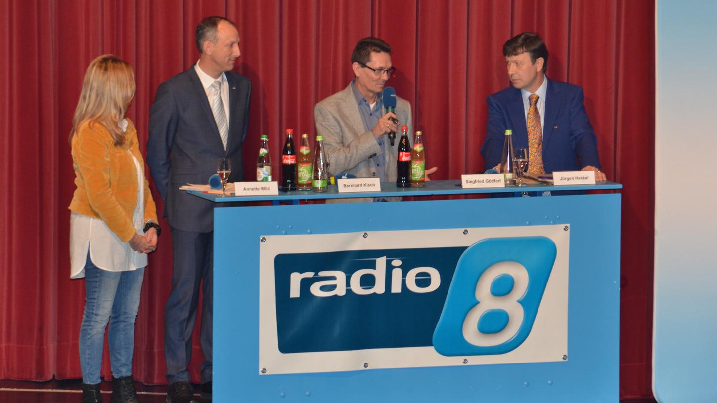 Wahlduell von Radio 8 in Bad Windsheim