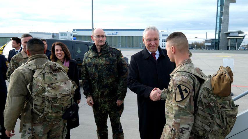 "Defender Europe": US-Soldaten erreichen den Nürnberger Flughafen