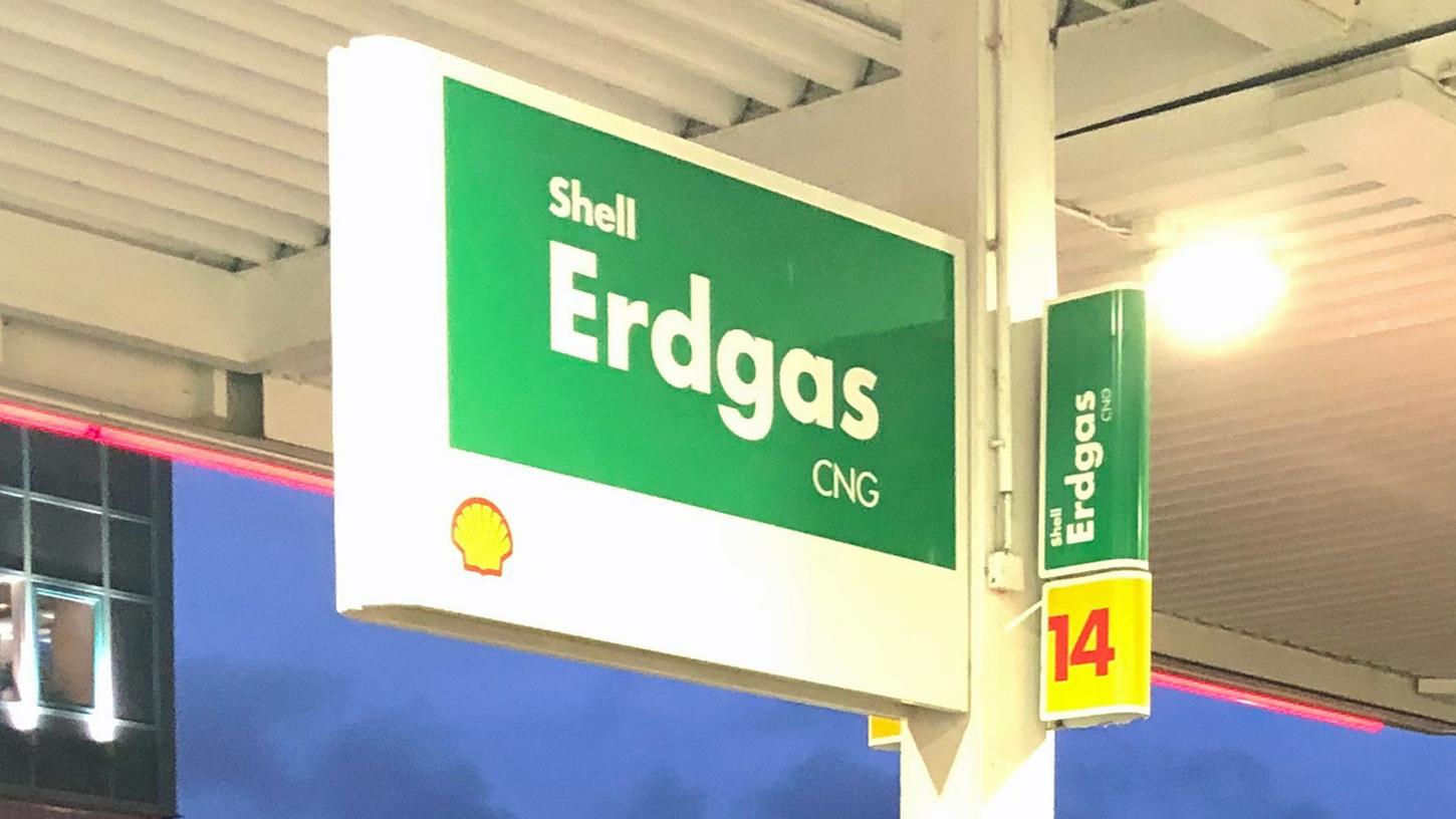 Erdgas-Tankstelle: Bei VW wird CNG zum Auslaufmodell. Erdgas-Tankstelle: Bei VW wird CNG zum Auslaufmodell.
