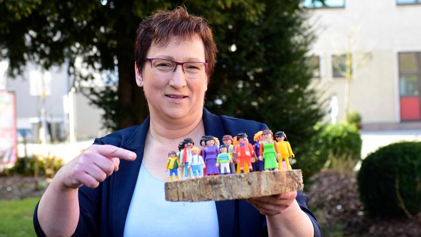 Bürgermeister-Kandidatin Antje Müller im 
