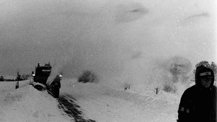 1970 legte ein Schnee-Chaos die Region lahm