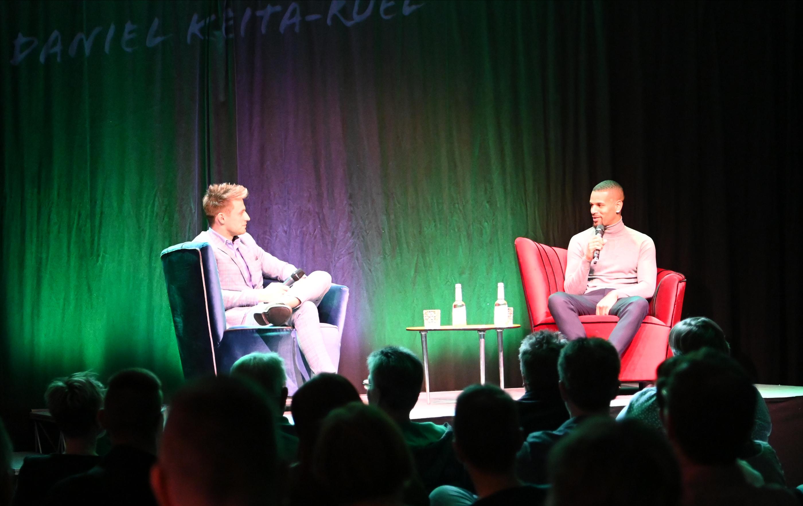 Interview und Autogrammstunde mit Daniel Keita-Ruel