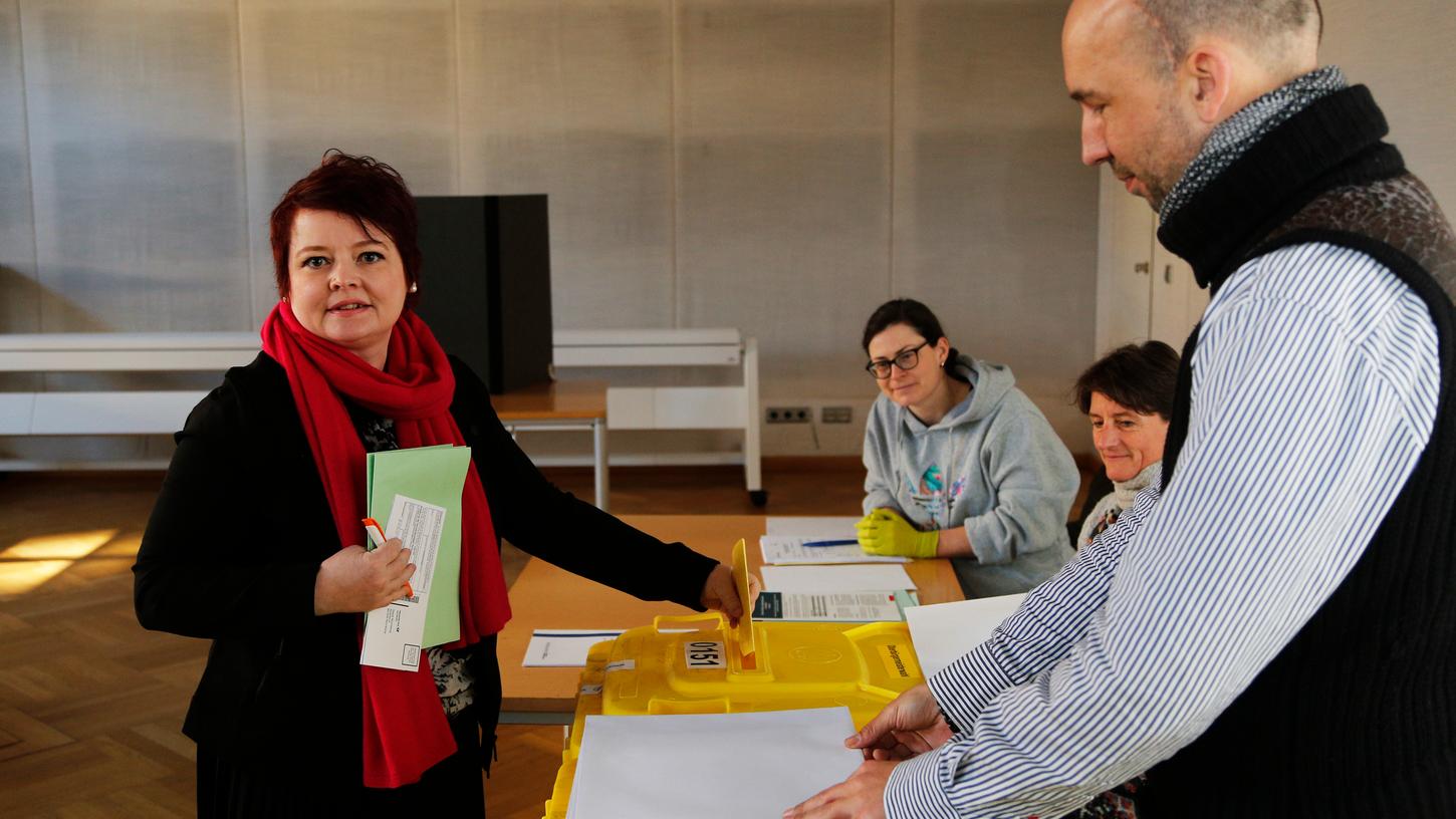 Die grüne OB-Kandidatin Verena Osgyan hat es in Nürnberg nicht in die Stichwahl geschafft.