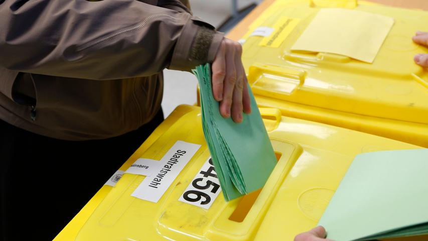 Riesenzettel und Corona-Alarm: Die Kommunalwahl 2020 in Nürnberg