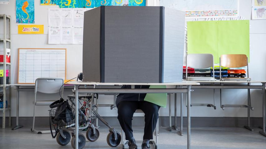 Riesenzettel und Corona-Alarm: Die Kommunalwahl 2020 in Nürnberg