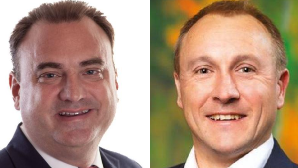 In der Stichwahl treten Oliver Siegl (CSU) und Jörg Kotzur (SPD) gegeneinander an.
