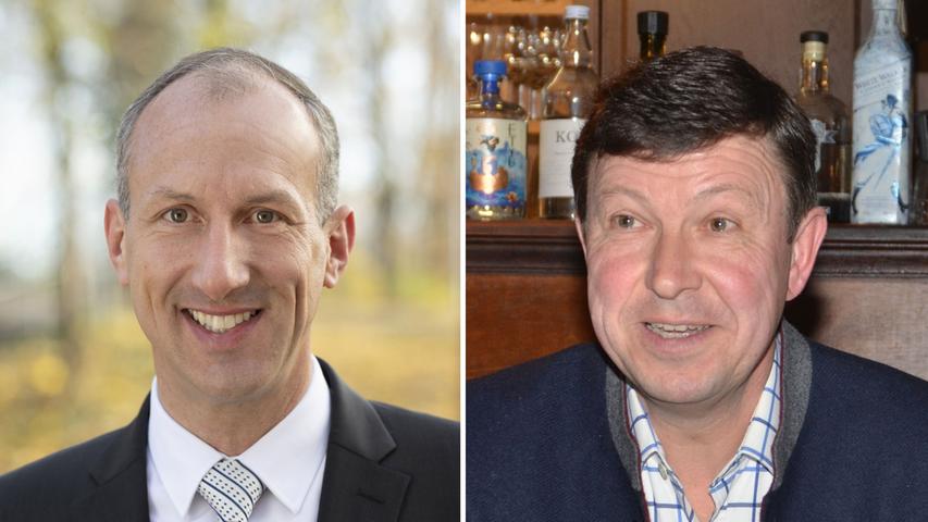 Die Kurstadt bekommt am 1. Mai einen neuen Rathauschef: Jürgen Heckel (rechts) ist der ganz große Wurf gelungen, er hat mit 56,0 Prozent bei der Stichwahl Amtsinhaber Bernhard Kisch deutlich besiegt. Hier finden Sie den kompletten Artikel.
