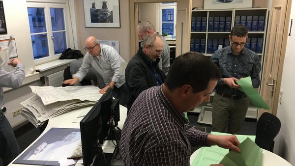 Auszählung Kommunalwahl Treuchtlingen 2020