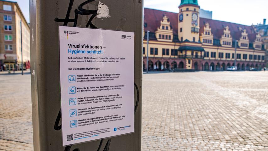 Corona-Krise: Bambergs Innenstadt wie ausgestorben