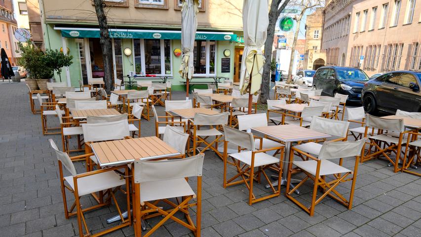 Geschlossene Läden, gesperrte Spielplätze: So leer ist Nürnberg in der Corona-Krise
