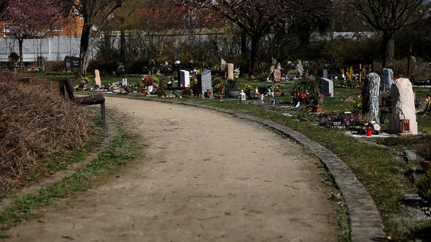 Ein Rundgang über Forchheims Neuen Friedhof im Frühling