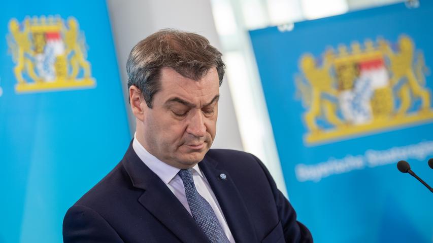 Pressekonferenz Zu Corona Soder Spricht Uber Plane Fur Wirtschaft Politik Nordbayern De