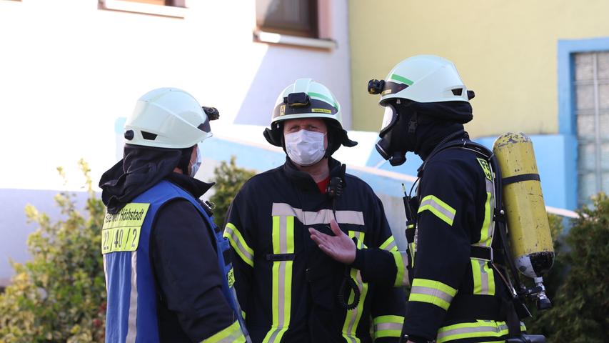 Feuer in Scheune in Schirnsdorf: Hoher Sachschaden