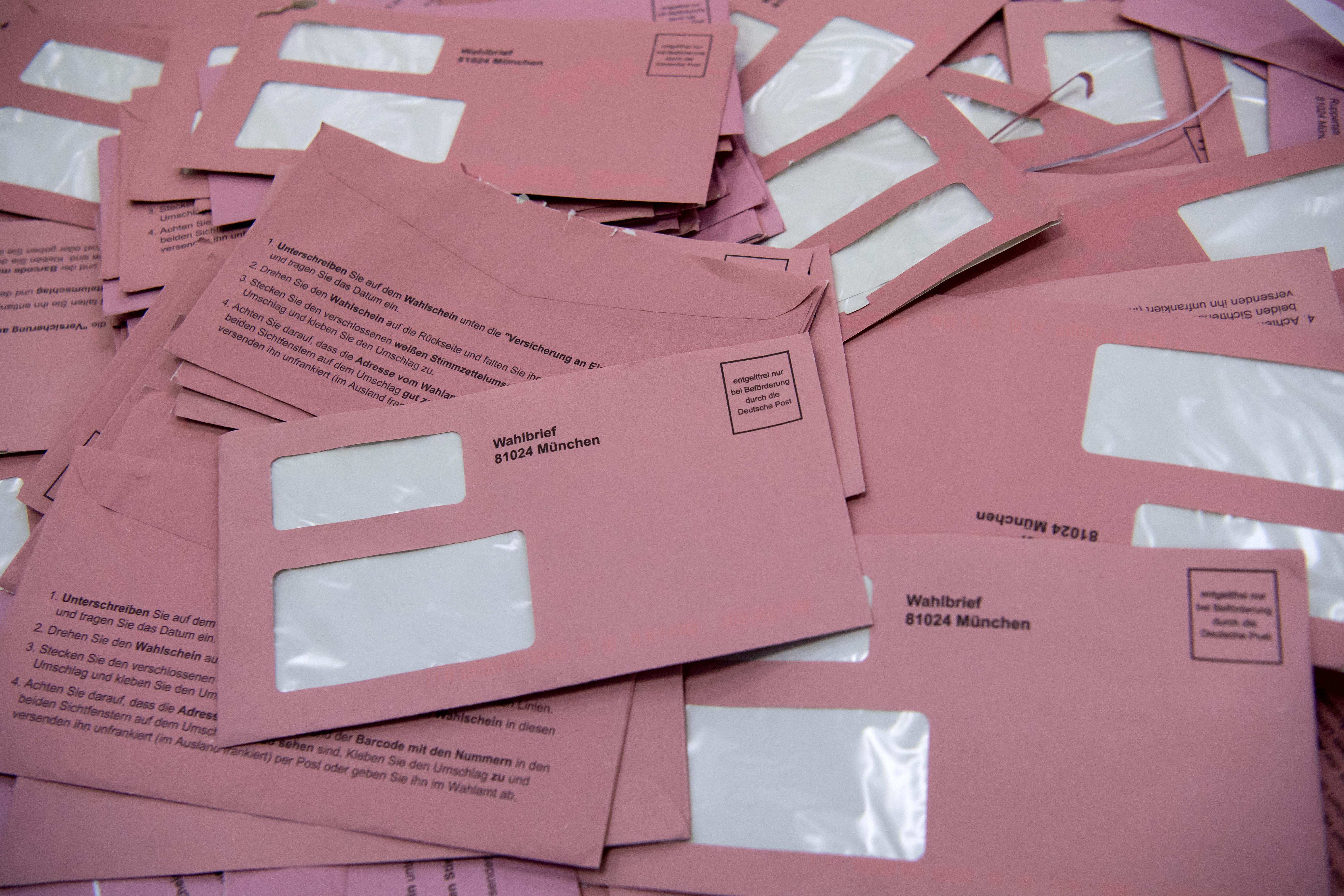 Kommunalwahl Bayern - Auszählung Briefwahl