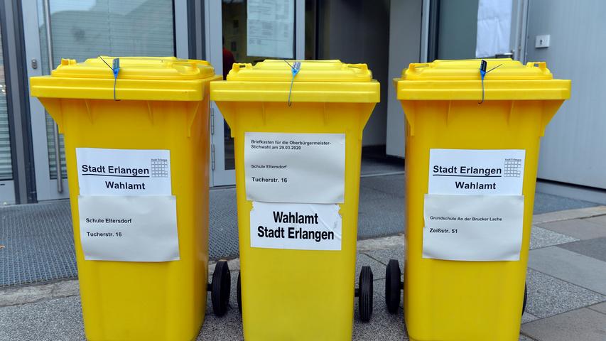 OB-Stichwahl in Erlangen: Wahlunterlagen sind jetzt im Rathaus