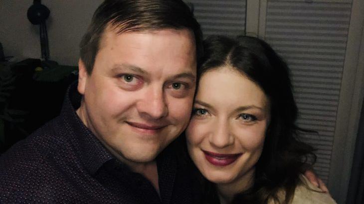 Ein Selfie muss in Zeiten der Coronakrise reichen: Martin Tabor und seine Frau Catharina.