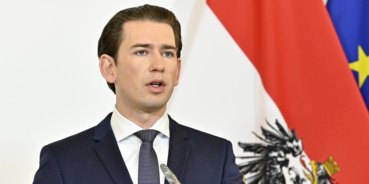 Österreichs Kanzler Kurz mit Österreichs Kanzler Kurz mit