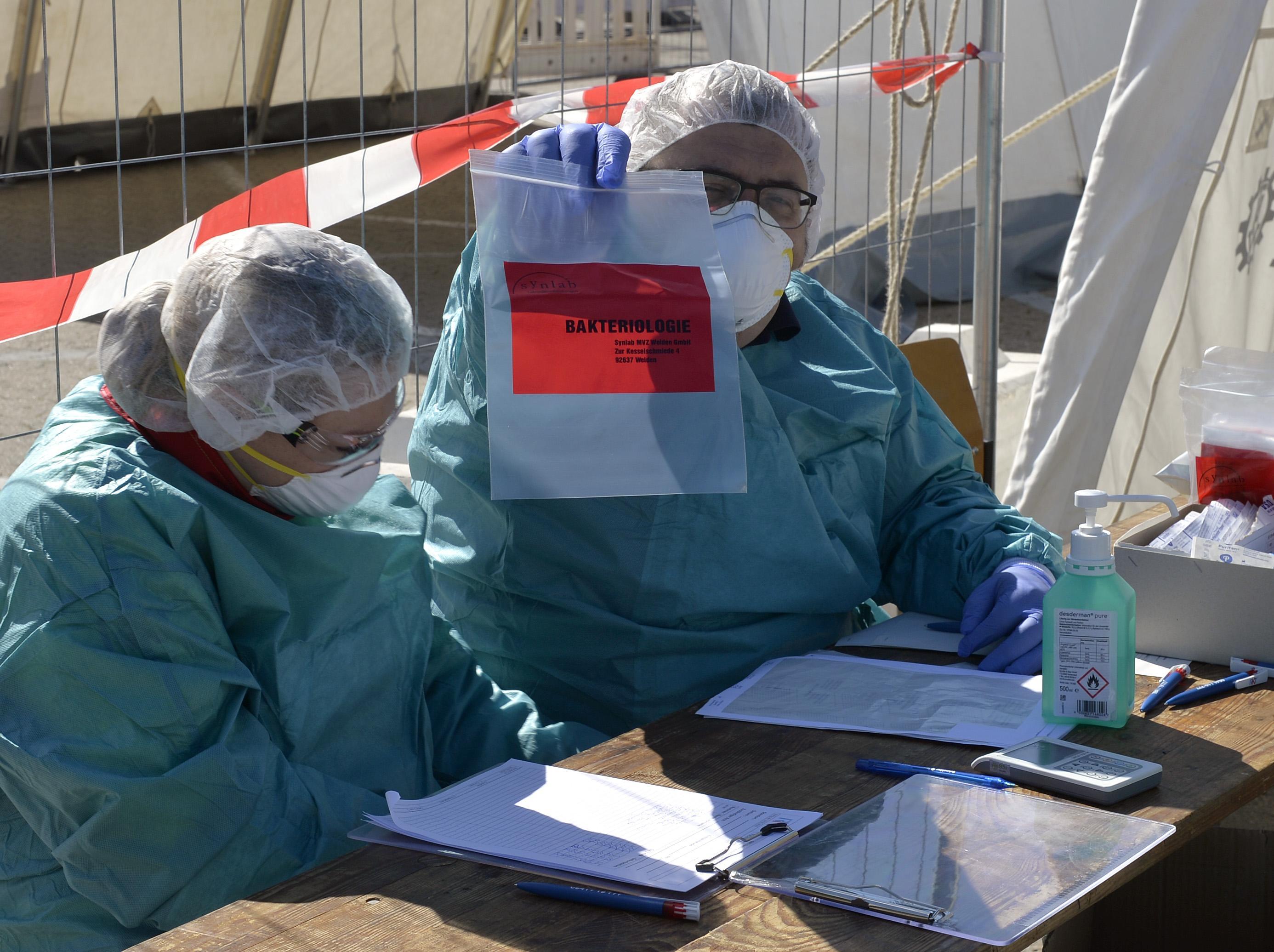 Testzentrum Corona Westbad