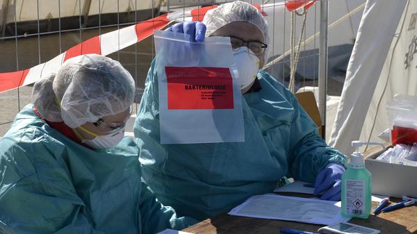 Testzentrum Corona Westbad