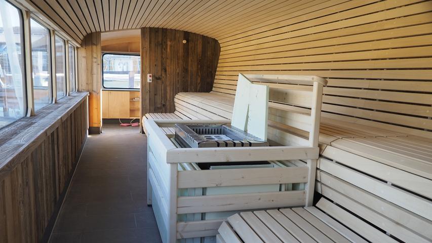 Treuchtlinger Altmühltherme bekommt Sauna im Schienenbus