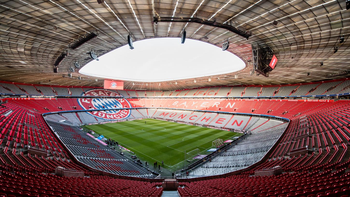 Wann die Münchner Allianz Arena wieder gefüllt sein wird, ist unklar. Bis zum 30. April ruht der Ball in Deutschlands Ligen.