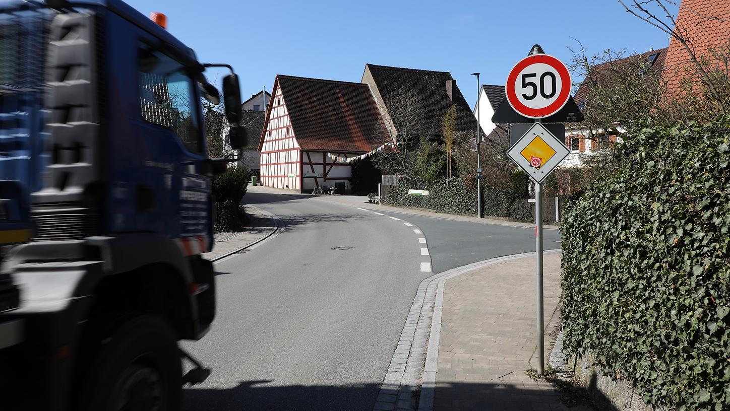 Bammersdorf: Viele wollen Tempo 30 in der gesamten Straße