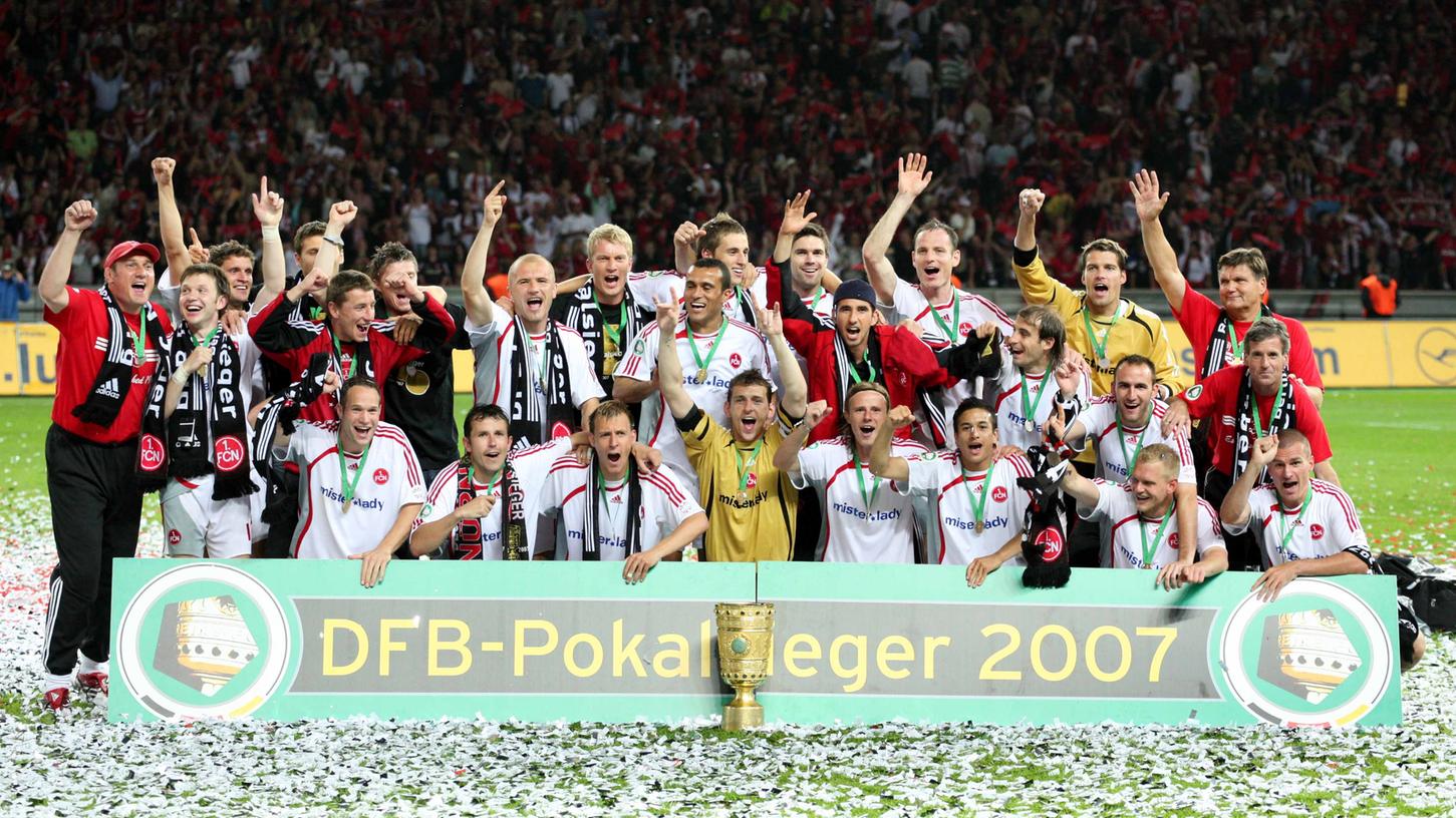Ein legendärer Abend in Berlin. Das Pokalfinale 2007 wird heute im Re-Live zu sehen sein.